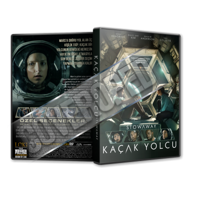Kaçak Yolcu - Stowaway - 2021 Türkçe Dvd cover Tasarımı